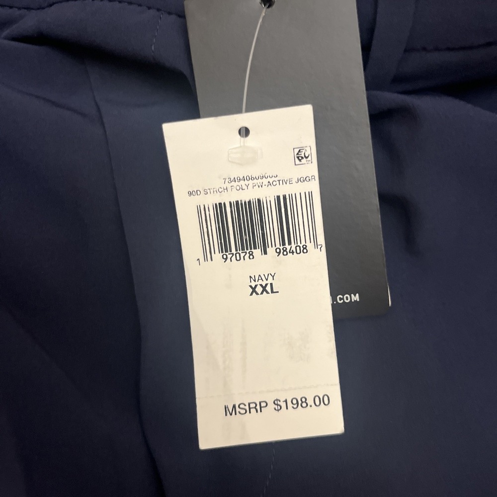 RLX Ralph Lauren Navy XXL Men's Active Jogger Pants NWT - Picture 2 of 13